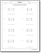 evaluate_determinants_of_3x3_matrices_worksheet_2