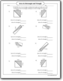 find_area_of_a_rectangle_and_triangle_worksheet_1